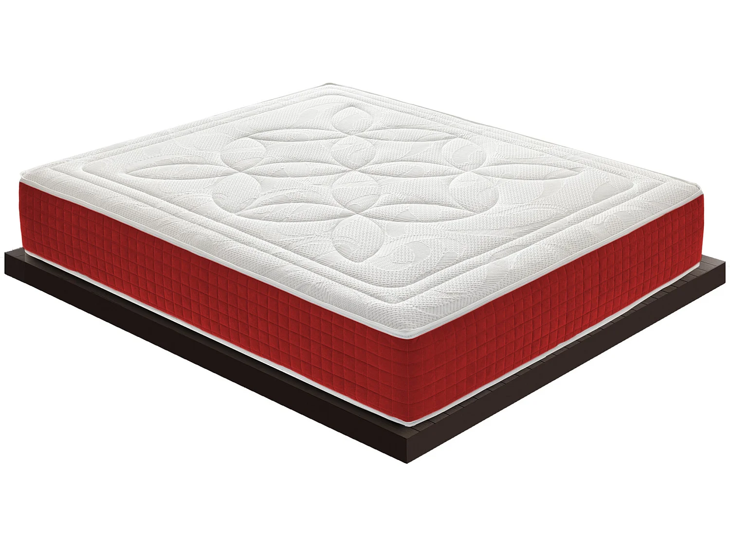 TraagschuimMatras, hoogte 25 cm, 5 cm traagschuim, 11 comfortzones 105x200