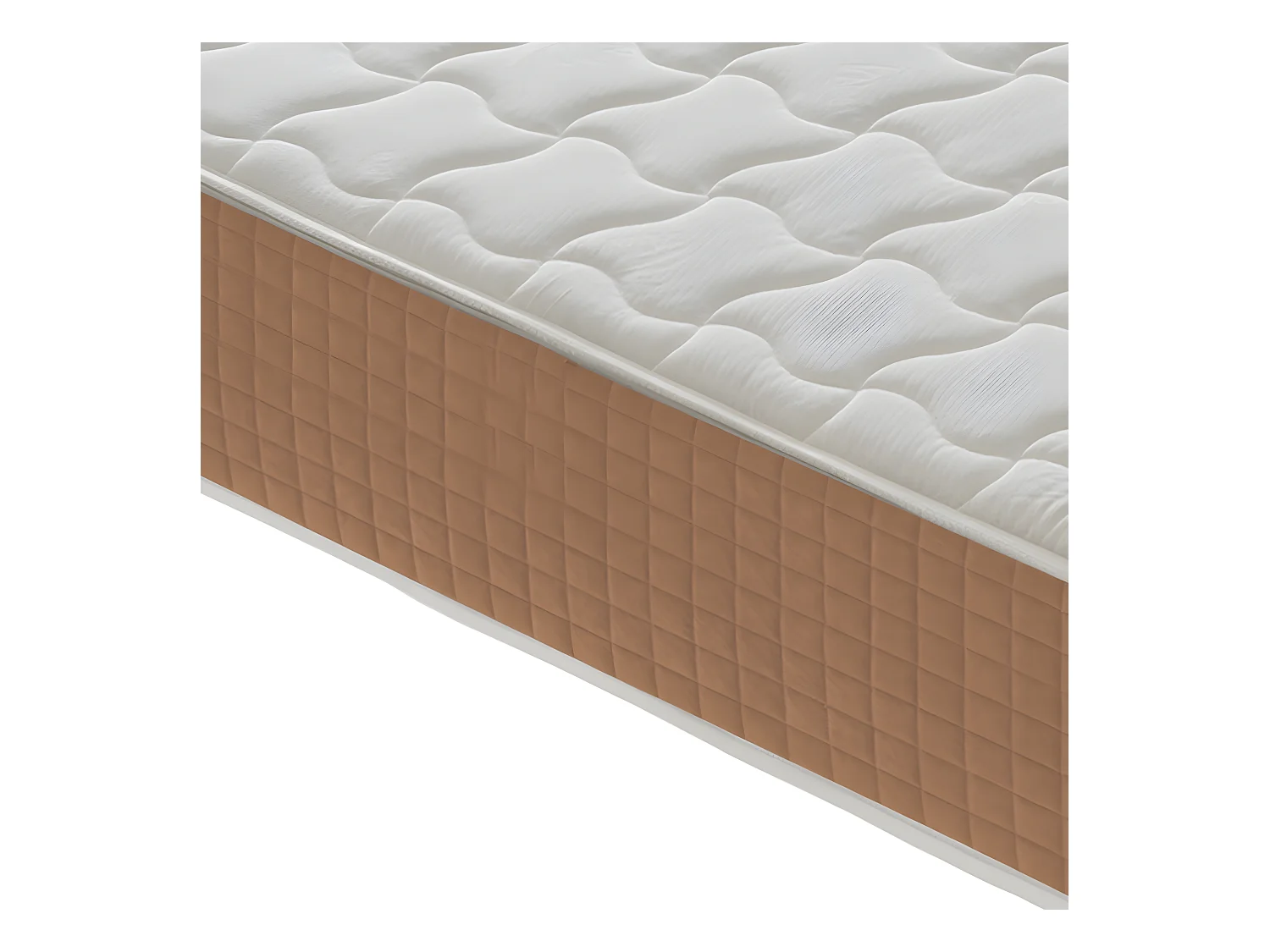 Colchão viscoelástico, altura 20 cm, 5 cm de viscoelástico, 7 zonas de conforto 105x190