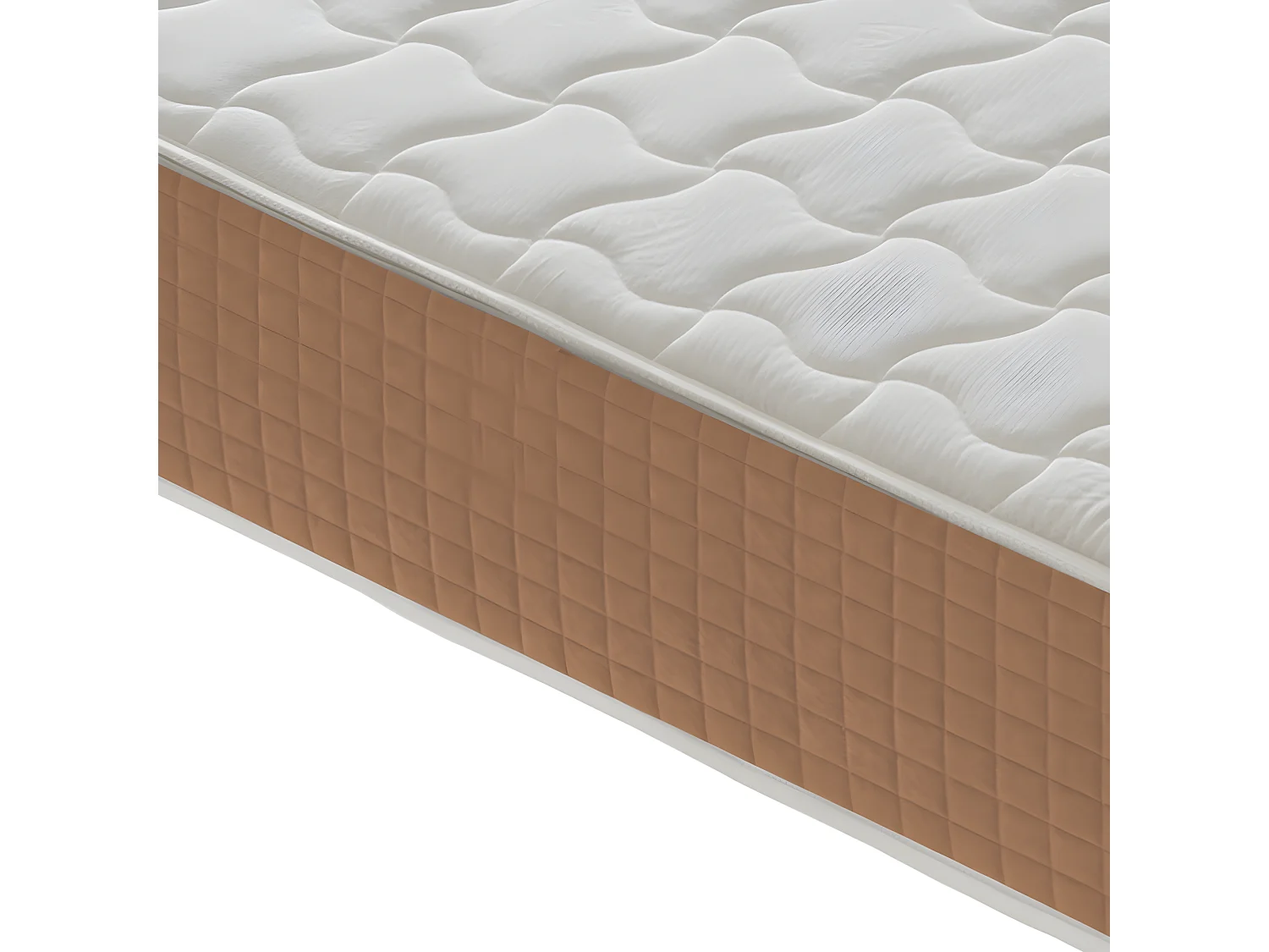 TraagschuimMatras, hoogte 20 cm, 5 cm traagschuim, 7 comfortzones 105x190