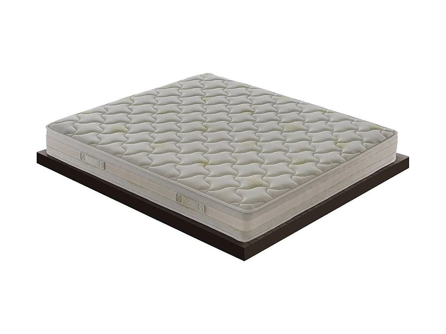 Matelas en Mousse Viscoélastique - 5 Cm De Mousse - 9 Zones De Confort - Hauteur 25 Cm 200x200 cm