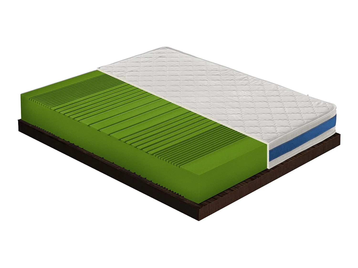 WaterschuimMatras - omkeerbaar - 11 comfortzones - H3 105x200