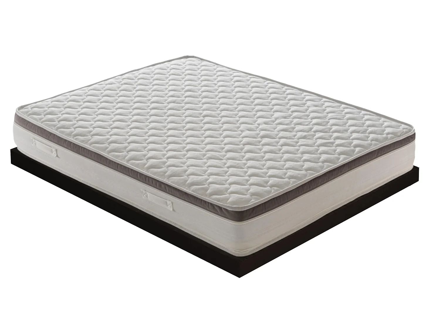 Matelas Ressorts Ensachés 1600 - Housse Anatomique - 7 Zones De Confort 105x190 cm