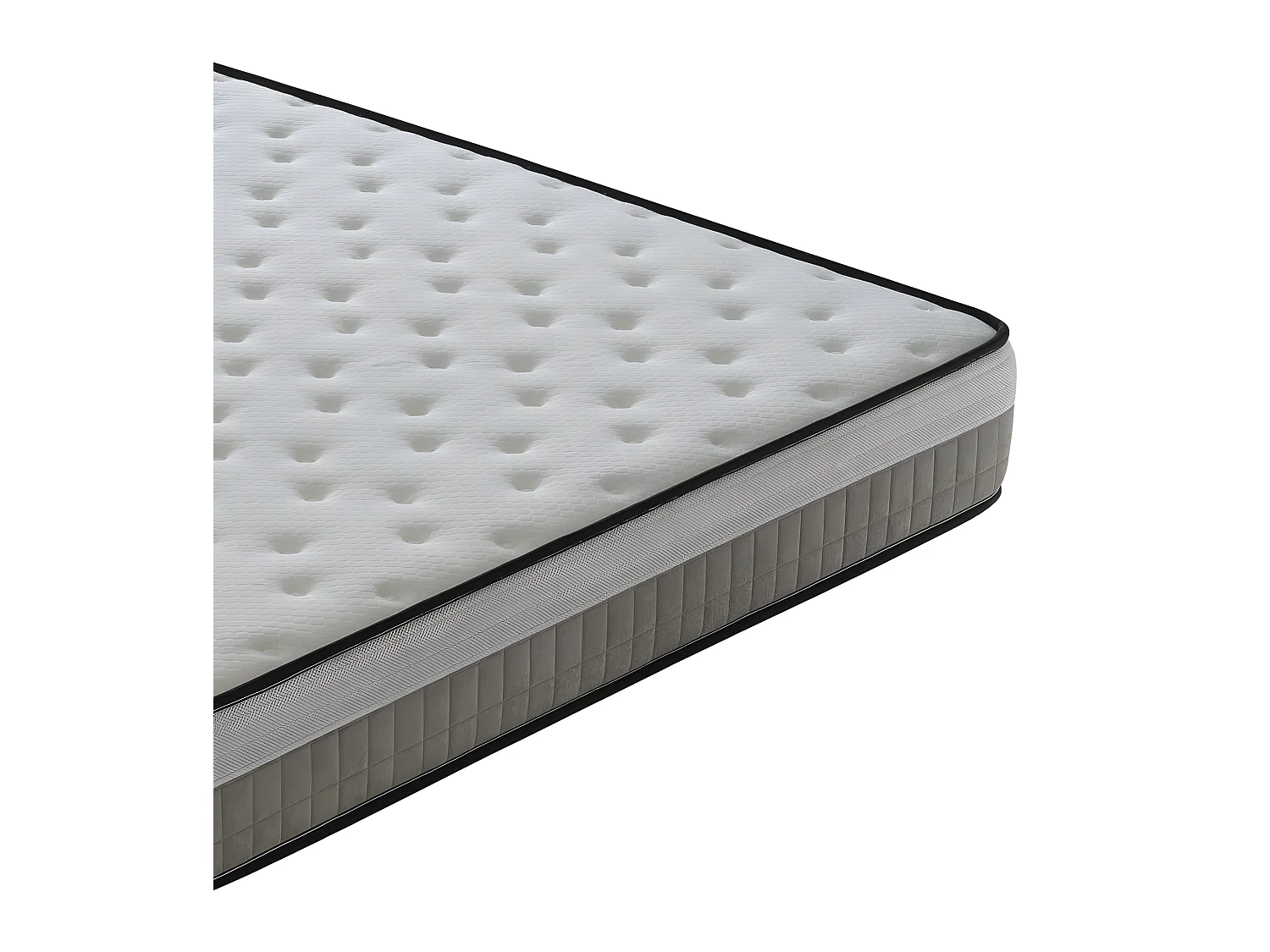 Materasso in Memory Foam Alto 22 cm Alta Densità - Sistema di Alleviamento dei Punti di Pressione – Elastico indeformabile 135x200