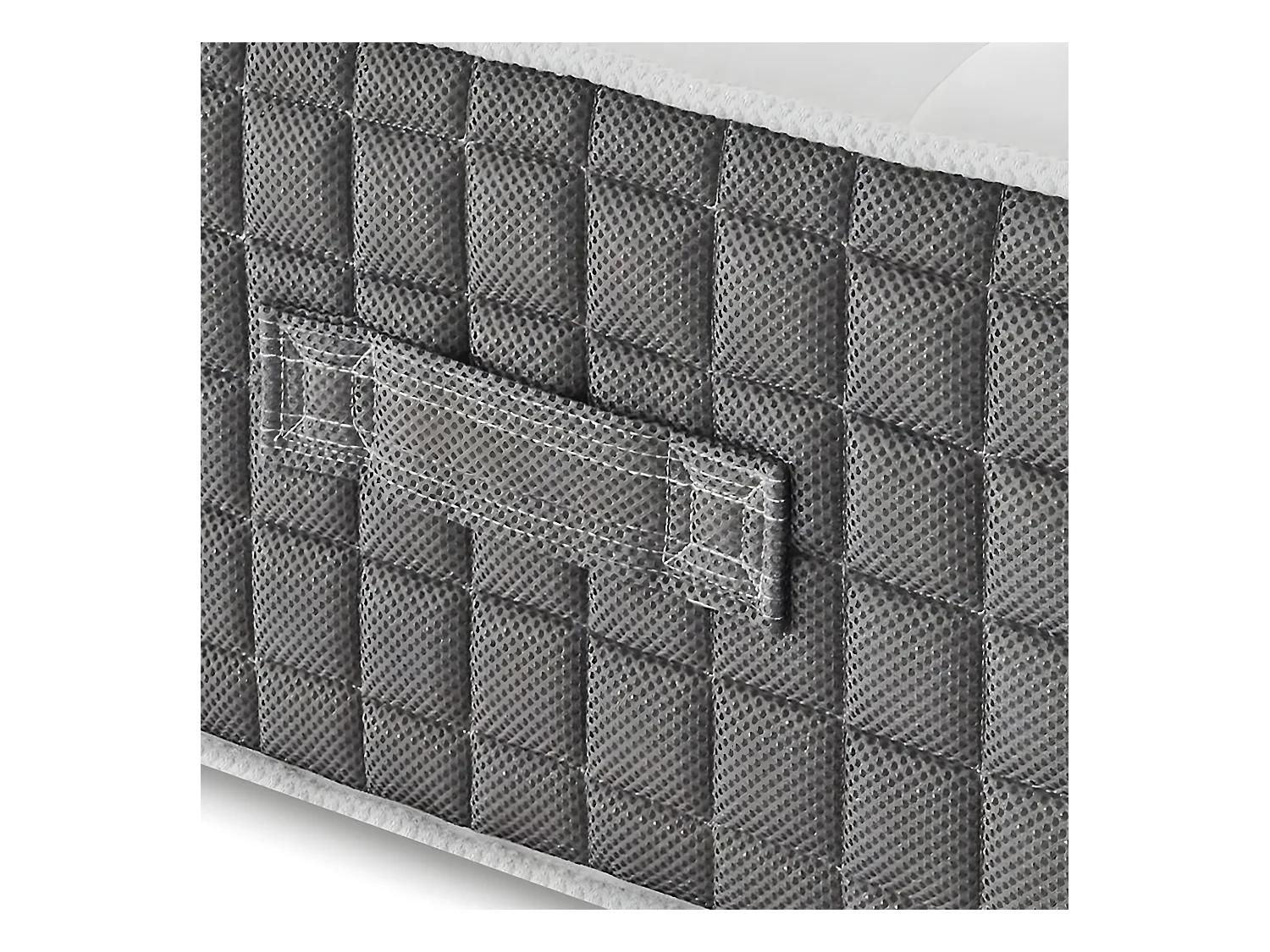 Matelas Mousse - Accueil Mémoire De Forme - Haut 30 Cm - 11 Zones Différenciées 200x200 cm