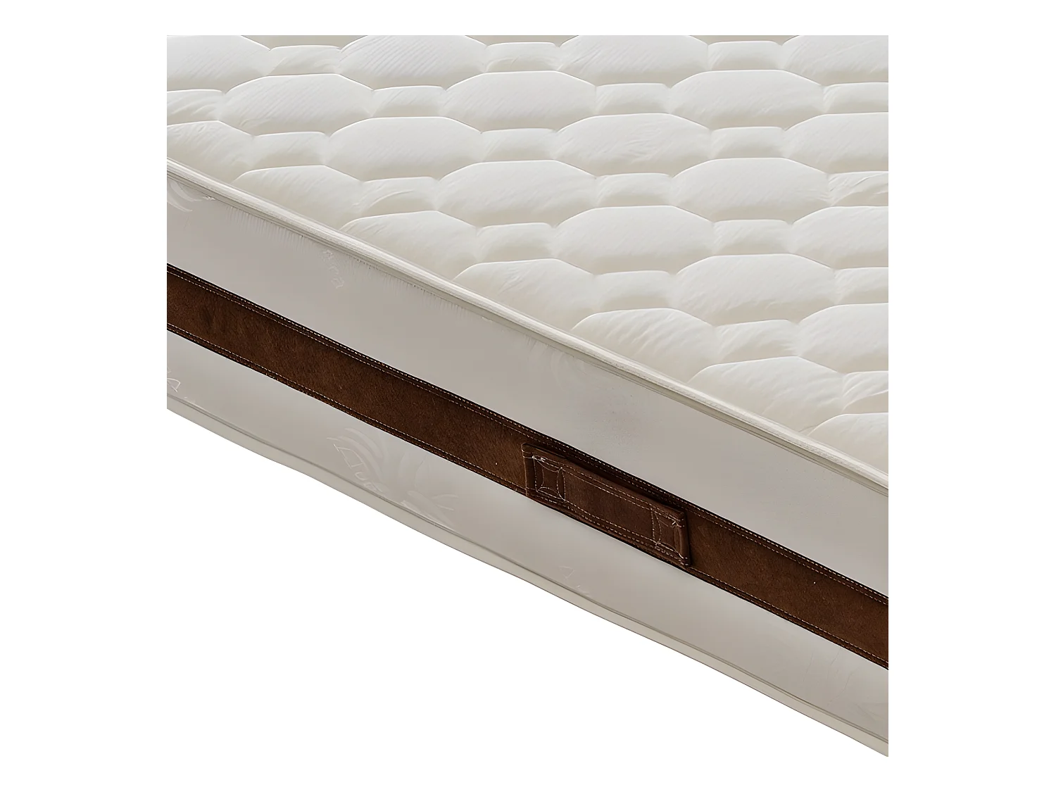 Matelas à mémoire de forme avec 5 cm de mémoire hauteur 22 cm modèle Bolsena 150x190 cm