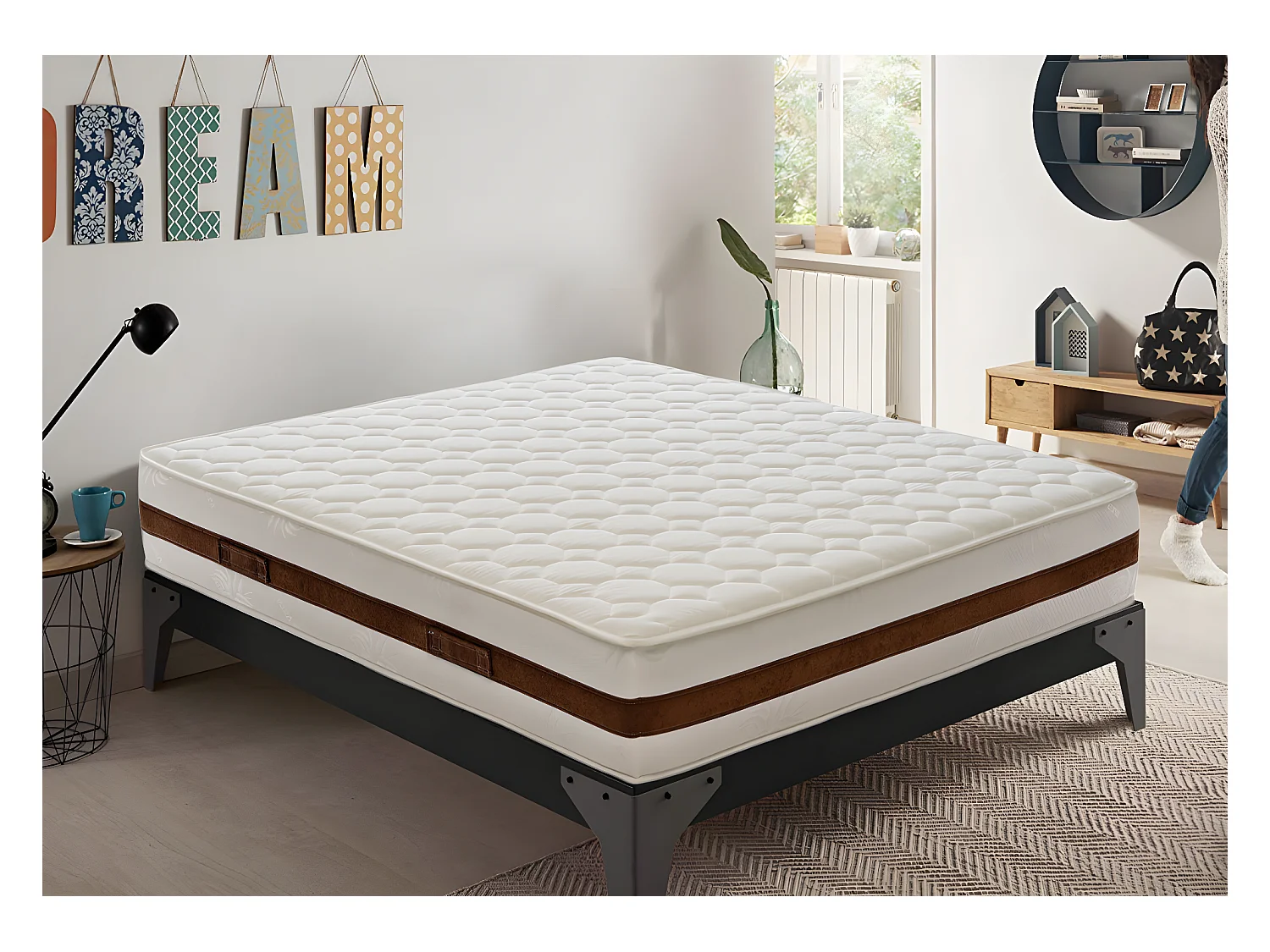 Matelas Mousse - Accueil Mémoire De Forme Ergothérapie 29 Cm Épaisseur 135x200 cm