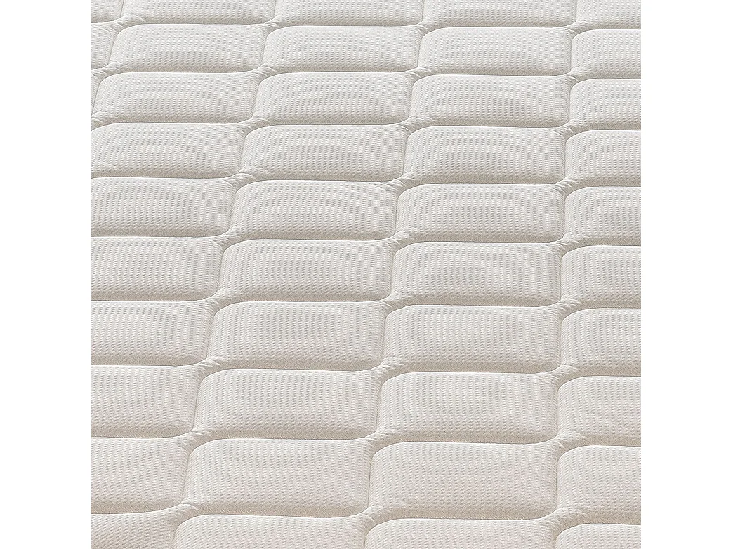 Matelas à ressorts ensachés et mousse mémoire - 9 zones différentes 200x200 cm