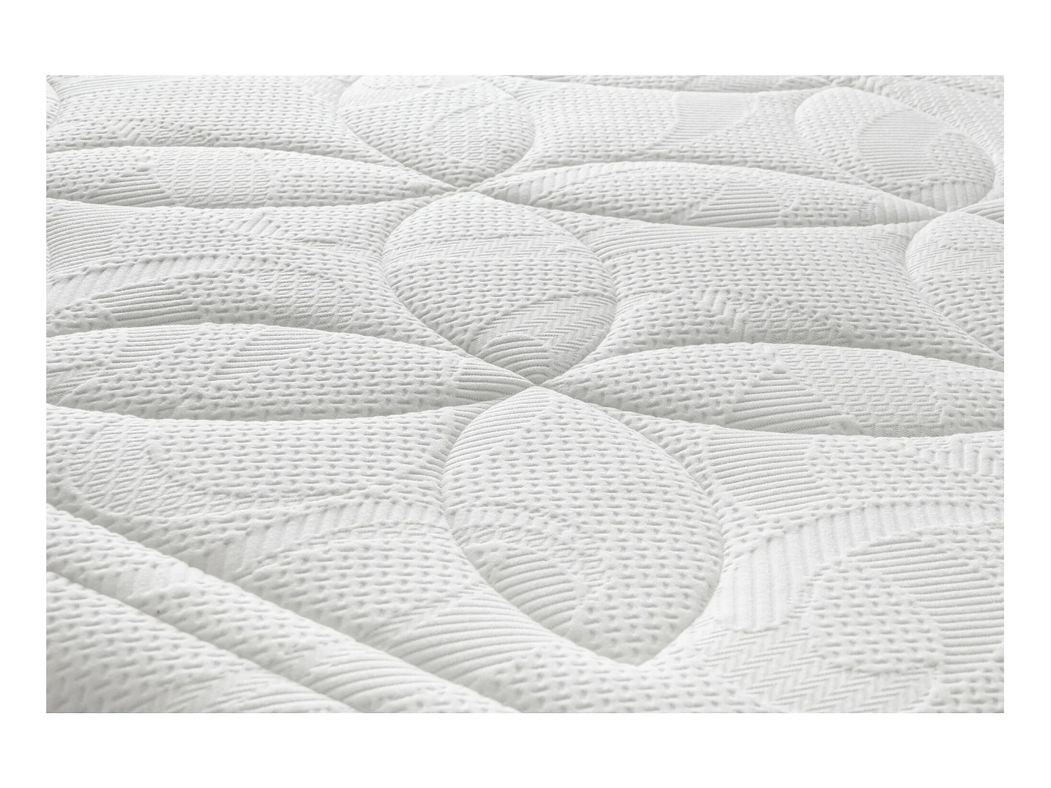 Matratze aus Memory-Schaum – 22 cm hoch – 5 cm Memory – abnehmbarer Bezug 150x190