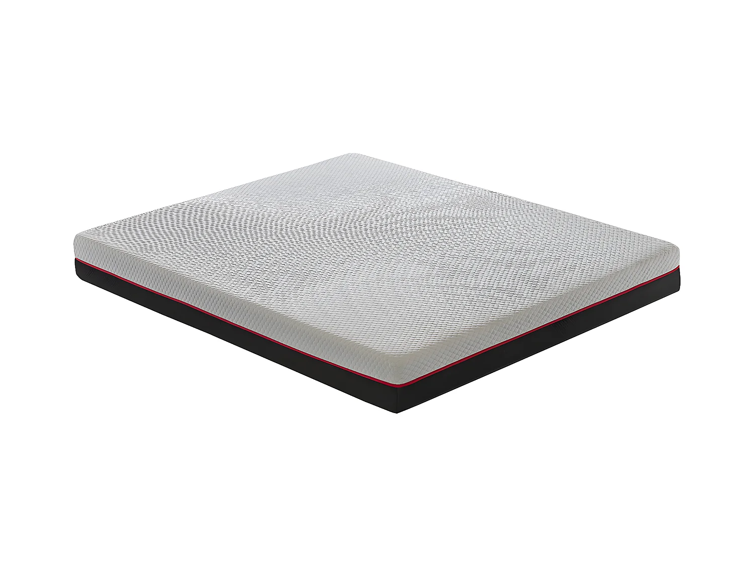 Memory Foam-Matratze 20 cm hoch – 2 Schichten, abnehmbarer Bezug 135x200