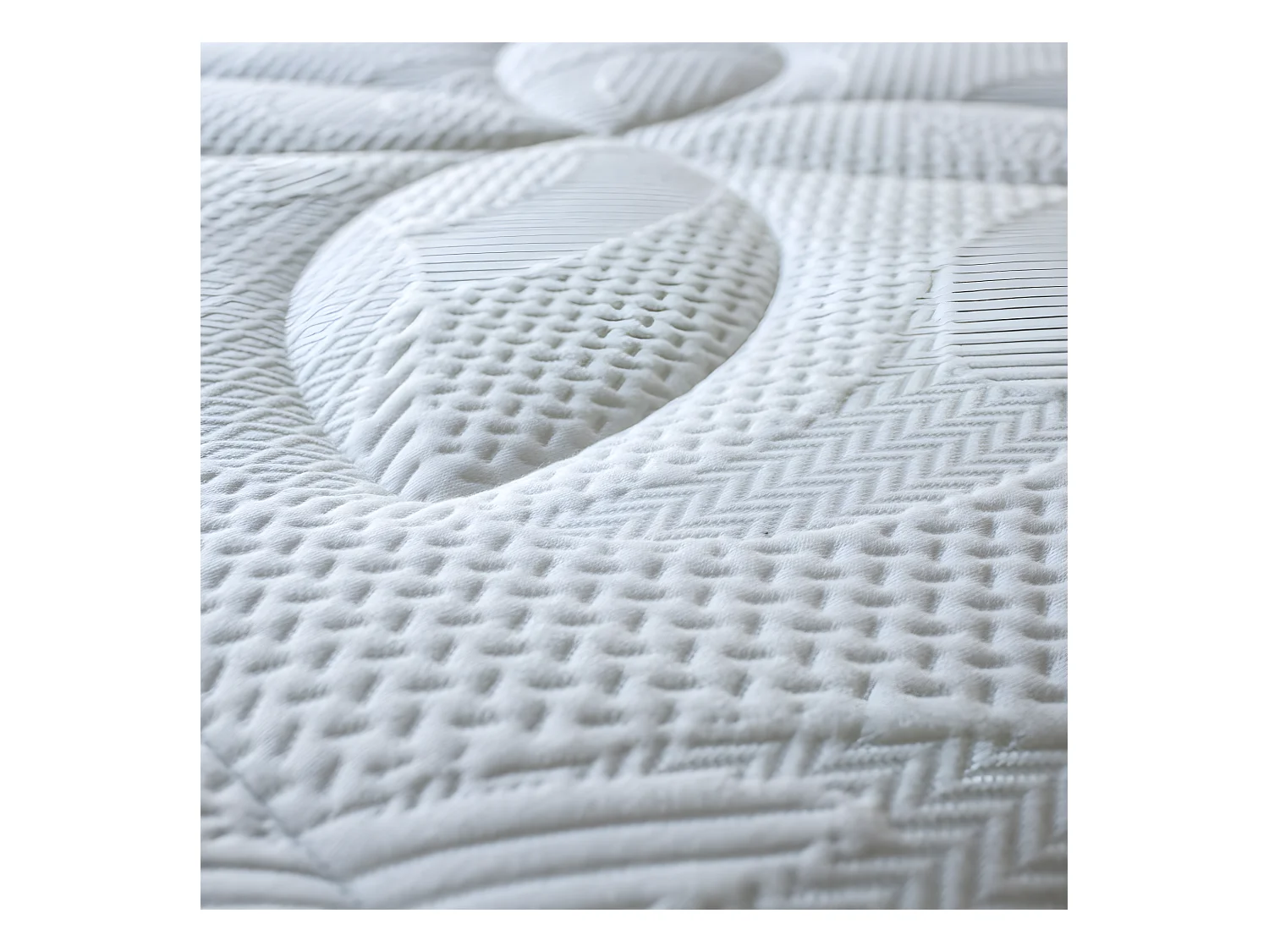 TraagschuimMatras – 28 cm hoog – 5 cm geheugen – Afneembare hoes 105x200