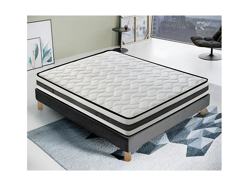 Waterfoam-Matratze – 20 cm hoch – Sommer-/Winterseite – 13 Komfortzonen – hohe Atmungsaktivität 200x200