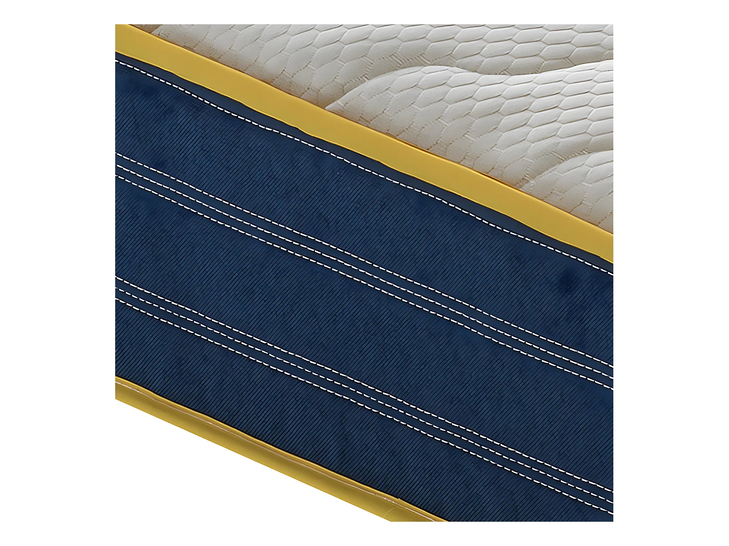 PocketveringMatras - 800 pocketveren - 3 cm Memory Foam - 23 cm hoog - Comfortzones 105x190