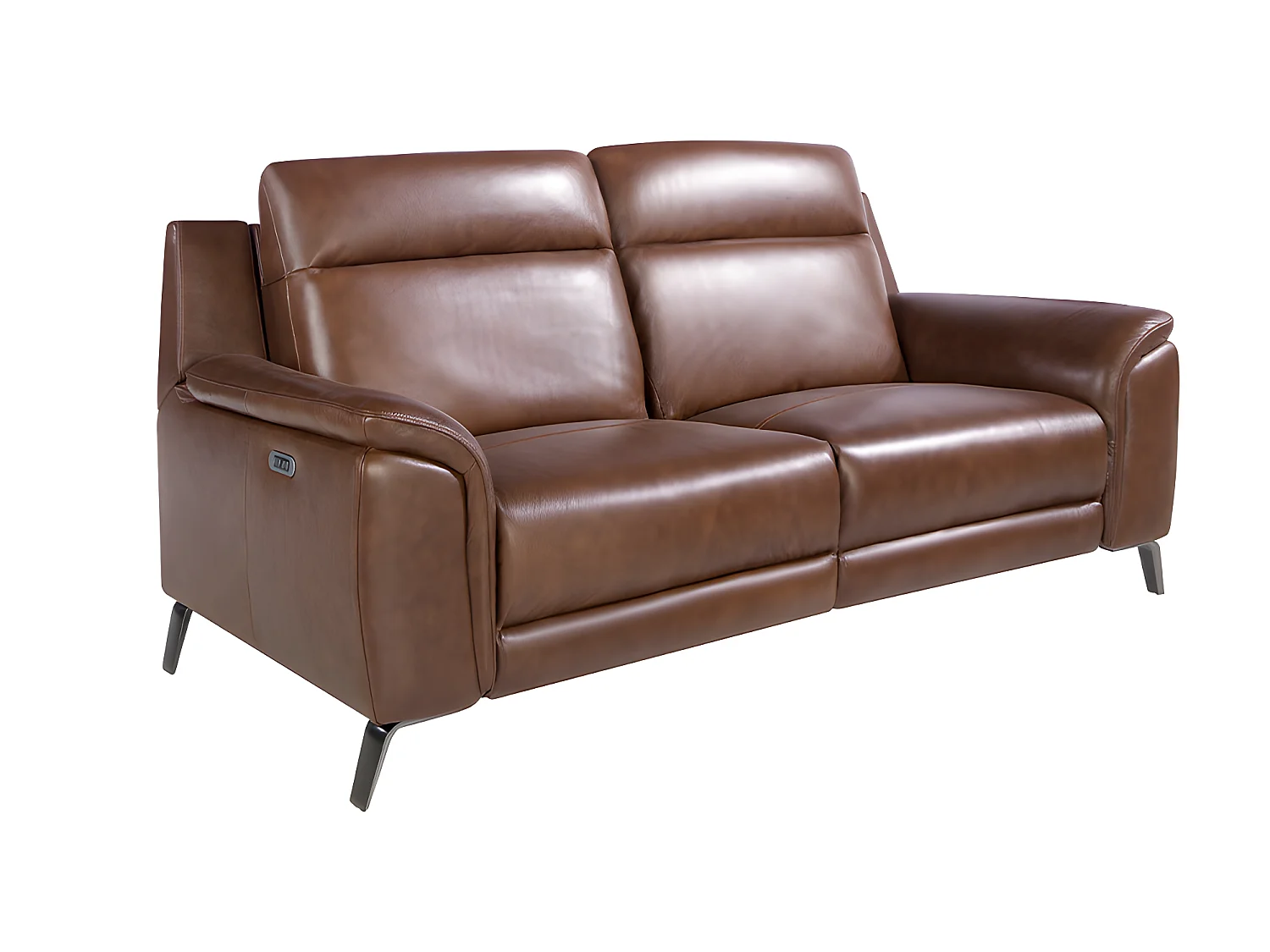 Canapé 3 places en cuir avec relax 6128 ANGEL CERDA