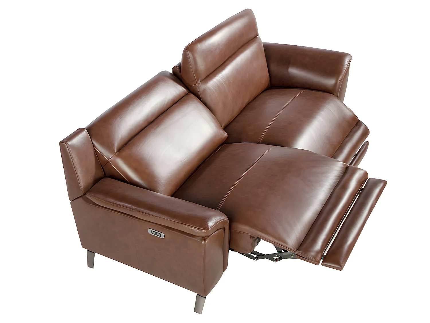 Canapé 3 places en cuir avec relax 6128 ANGEL CERDA