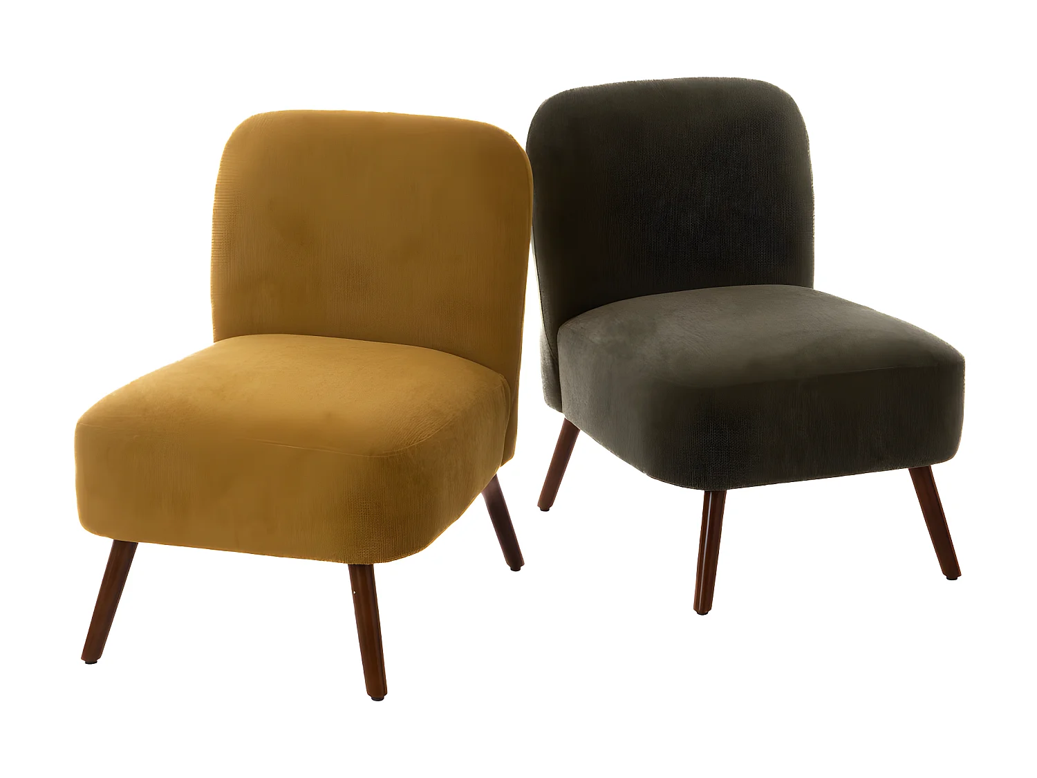 Fauteuil Bucolique jaune