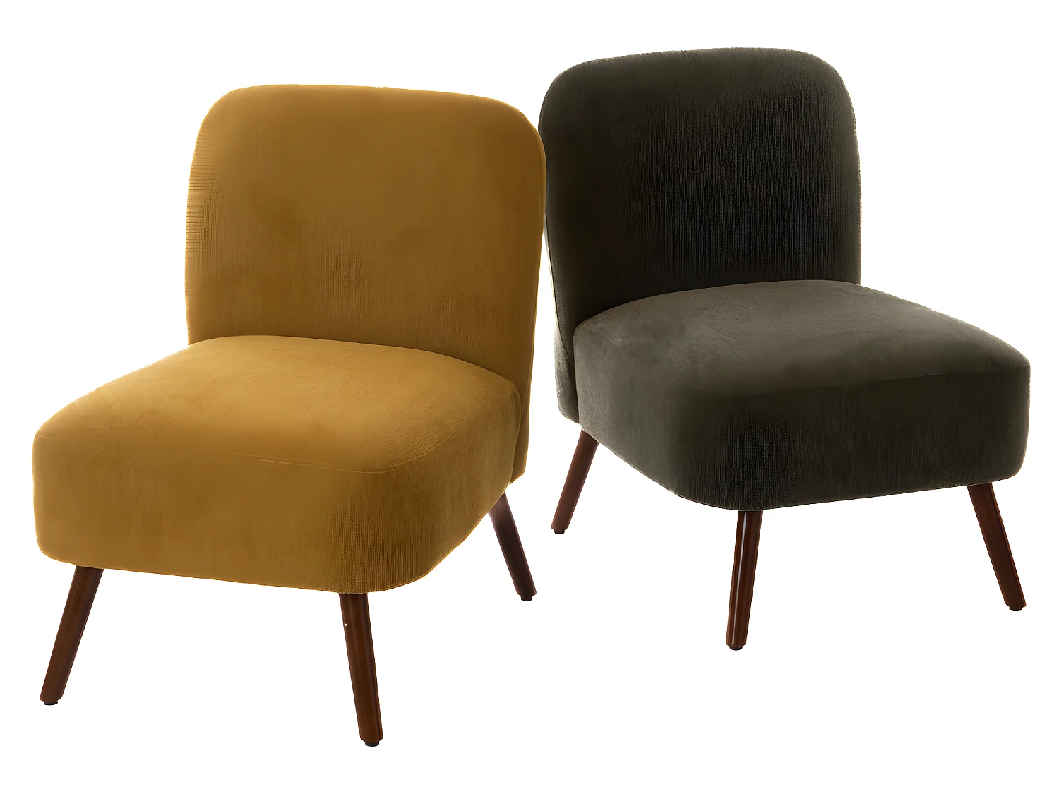 Fauteuil Bucolique jaune