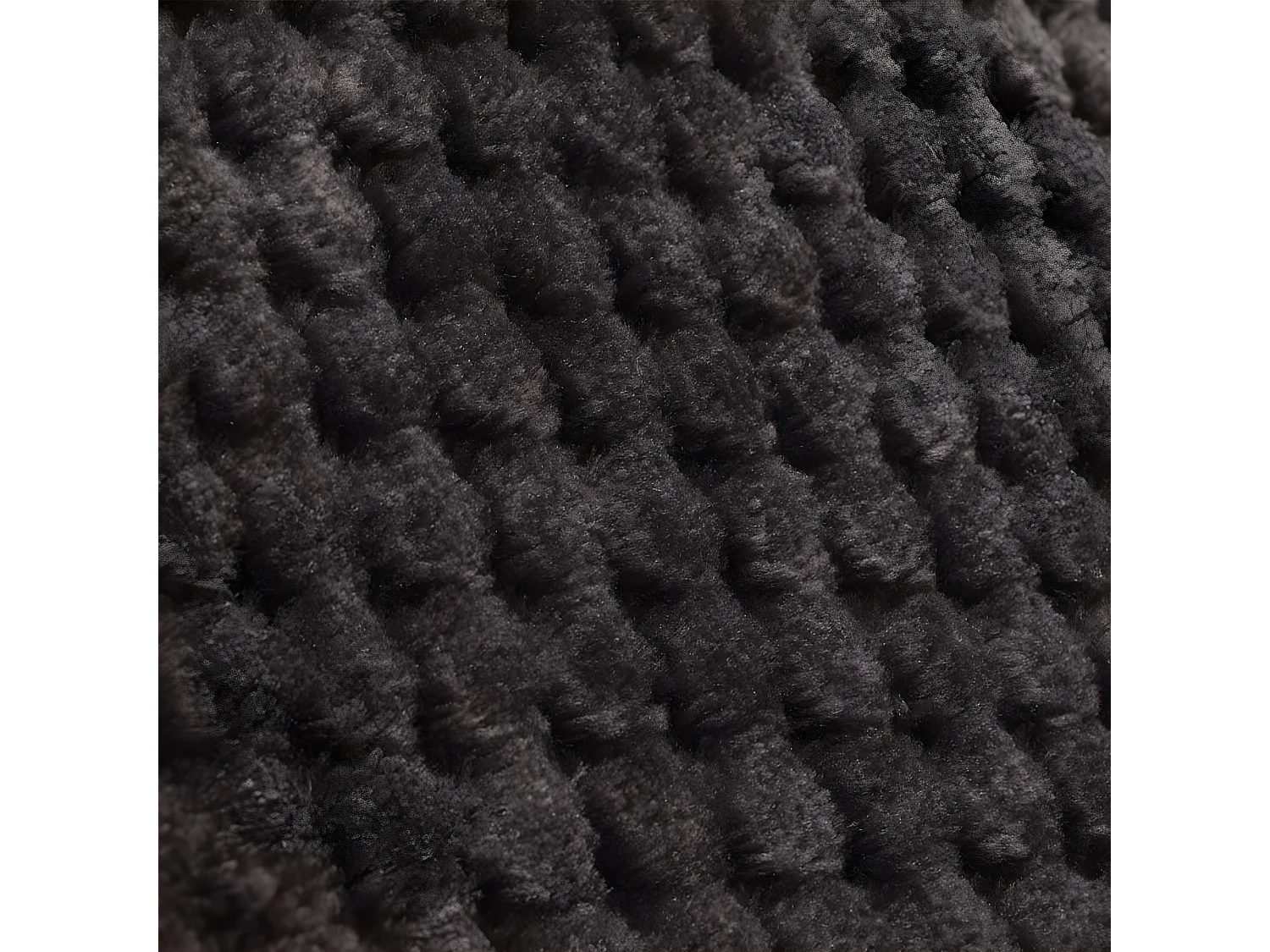 Housse de coussin Damier 40 x 40 cm chocolat