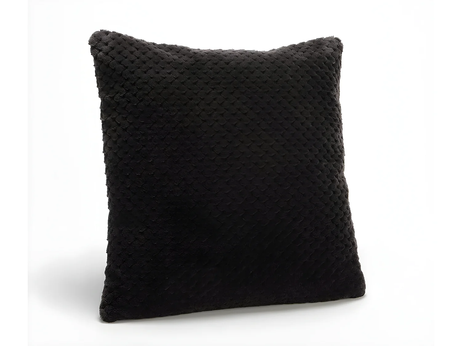 Housse de coussin Damier 40 x 40 cm chocolat