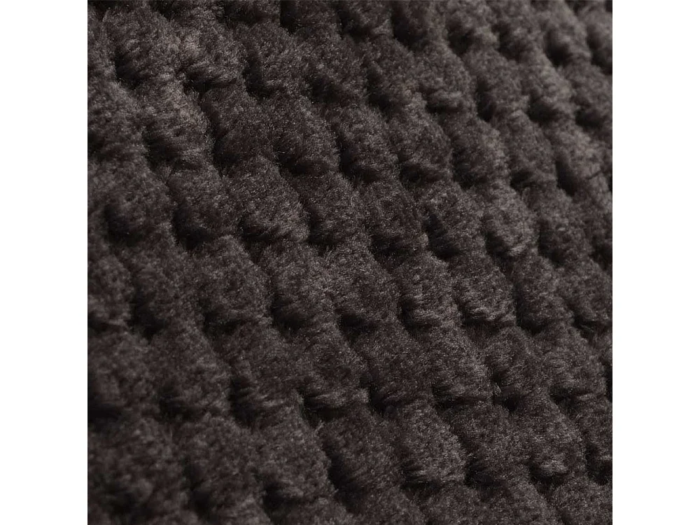 Housse de coussin Damier 40 x 40 cm chocolat