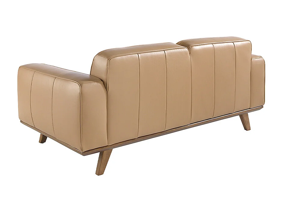 Chester 2-sitzer relaxsofa in leder sand 6119 ANGEL CERDA
