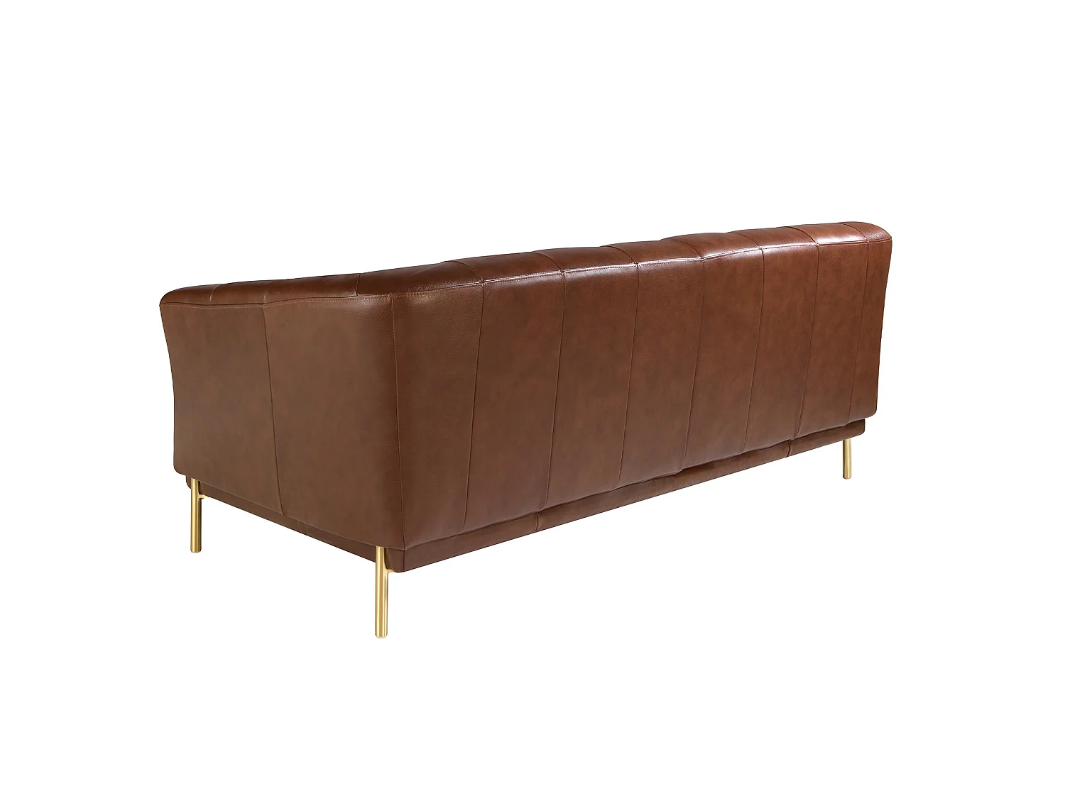Chester 2-Sitzer-Sofa aus cognacfarbenem Leder 6139 ANGEL CERDA
