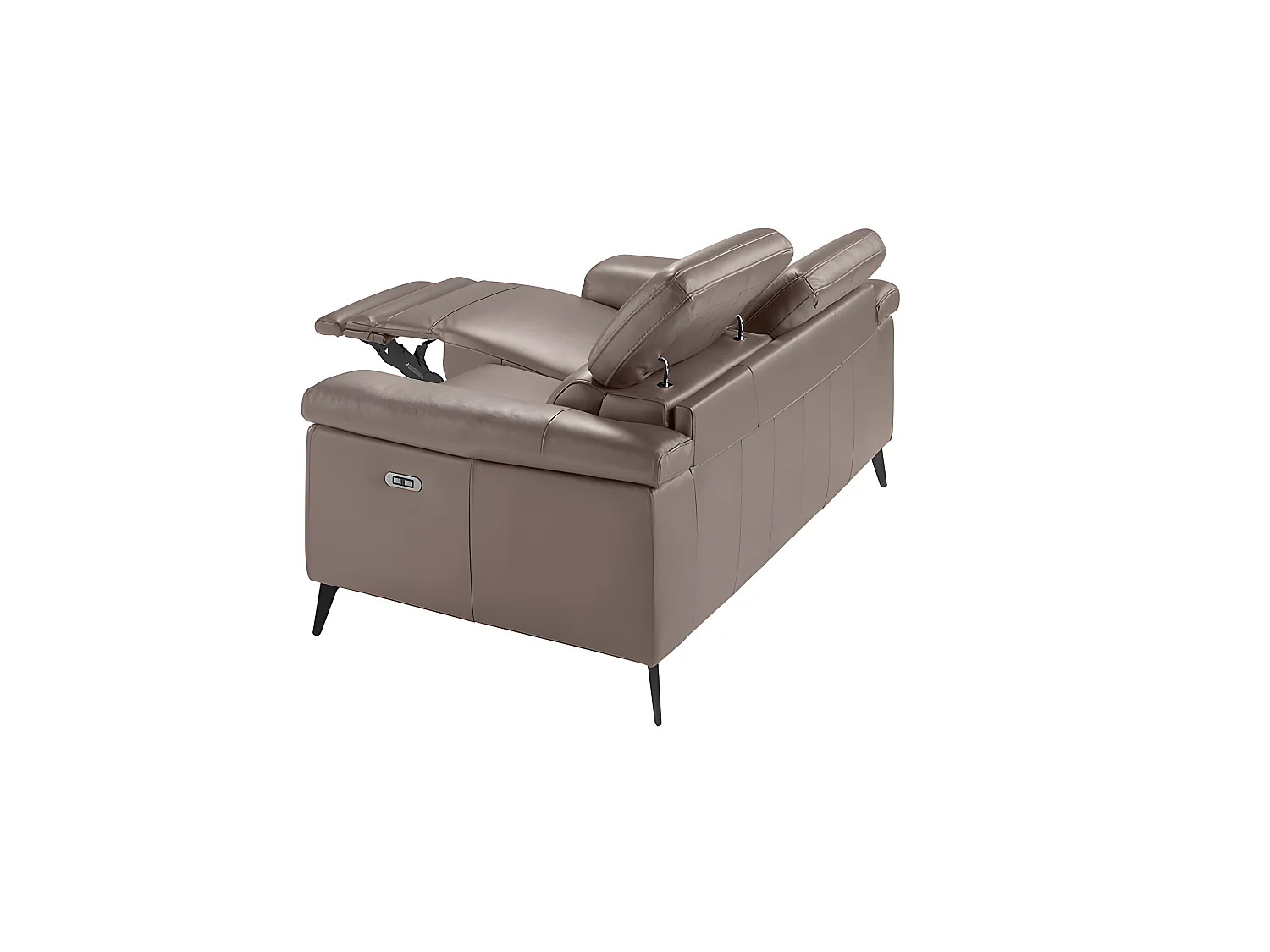 Canapé 2 places en cuir de vachette 6106 ANGEL CERDA