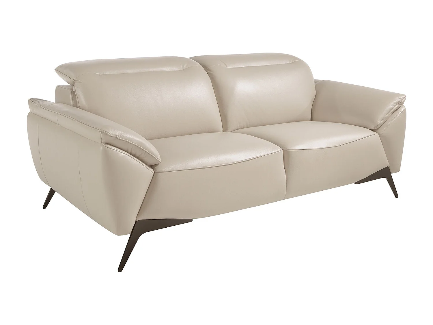 2-zitsbank in taupe leer 6131 ANGEL CERDA