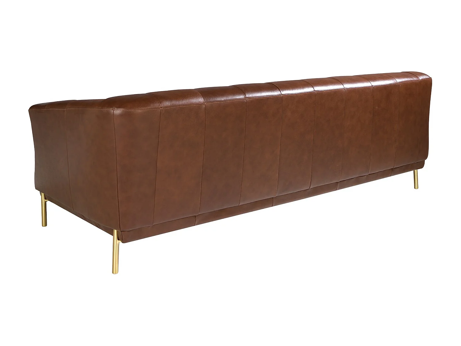 Chester 3-zitsbank in cognacbruin leer 6140 ANGEL CERDA