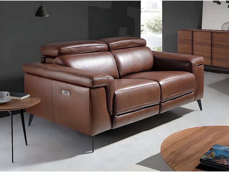 2-Sitzer-Sofa, gepolstert mit Rindsleder  6116 ANGEL CERDA