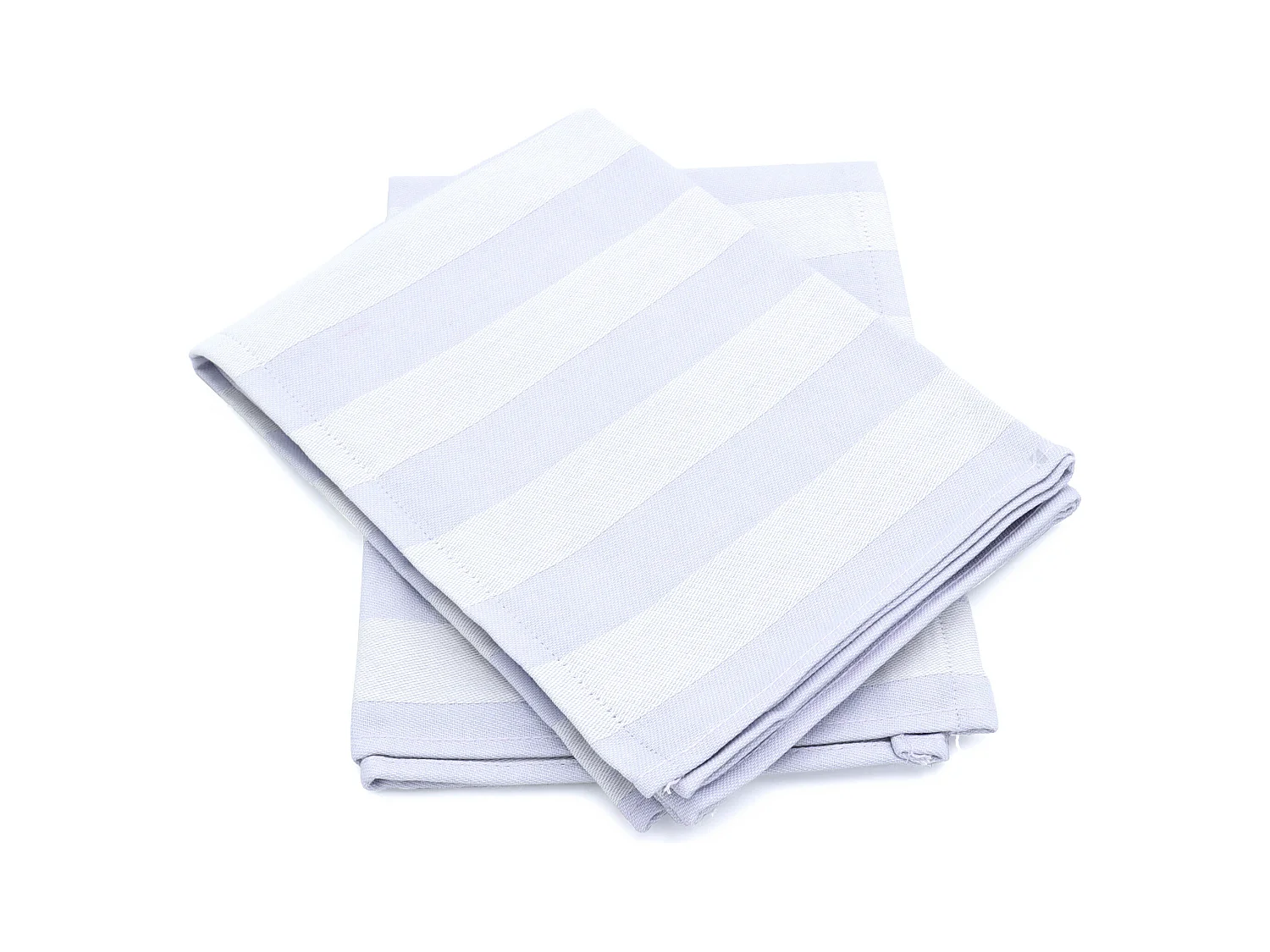 Lot de 2 torchons de cuisine toile 50x70 cm coton PAT II bleu