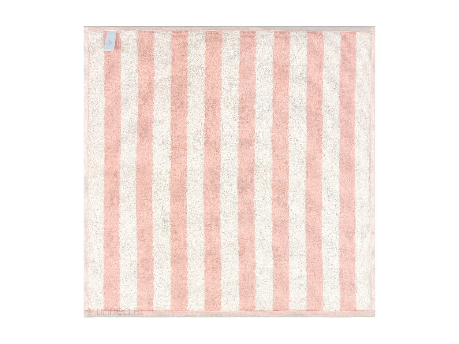 Lot de 2 torchons de cuisine éponge 50x50 cm coton PAT II rose