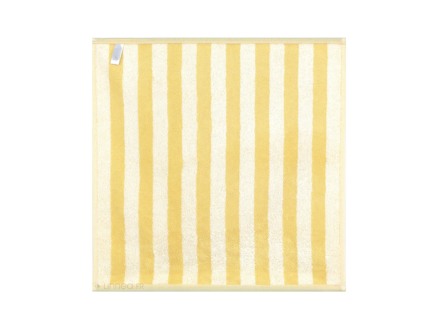 Lot de 2 torchons de cuisine éponge 50x50 cm coton PAT II jaune