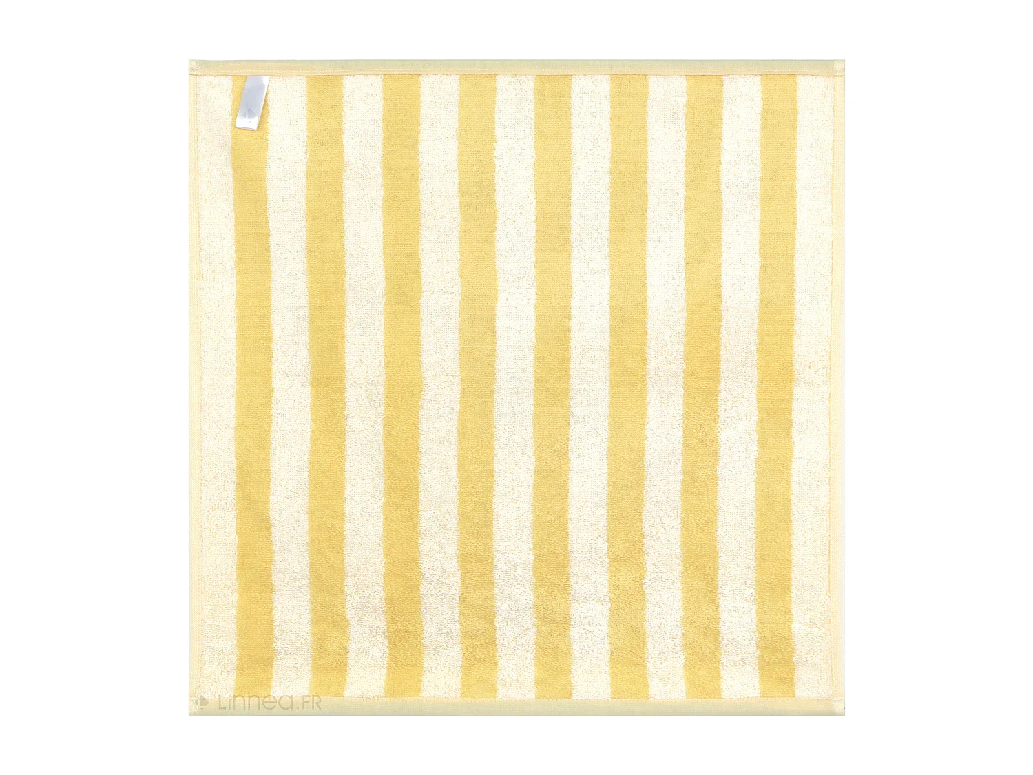 Lot de 2 torchons de cuisine éponge 50x50 cm coton PAT II jaune