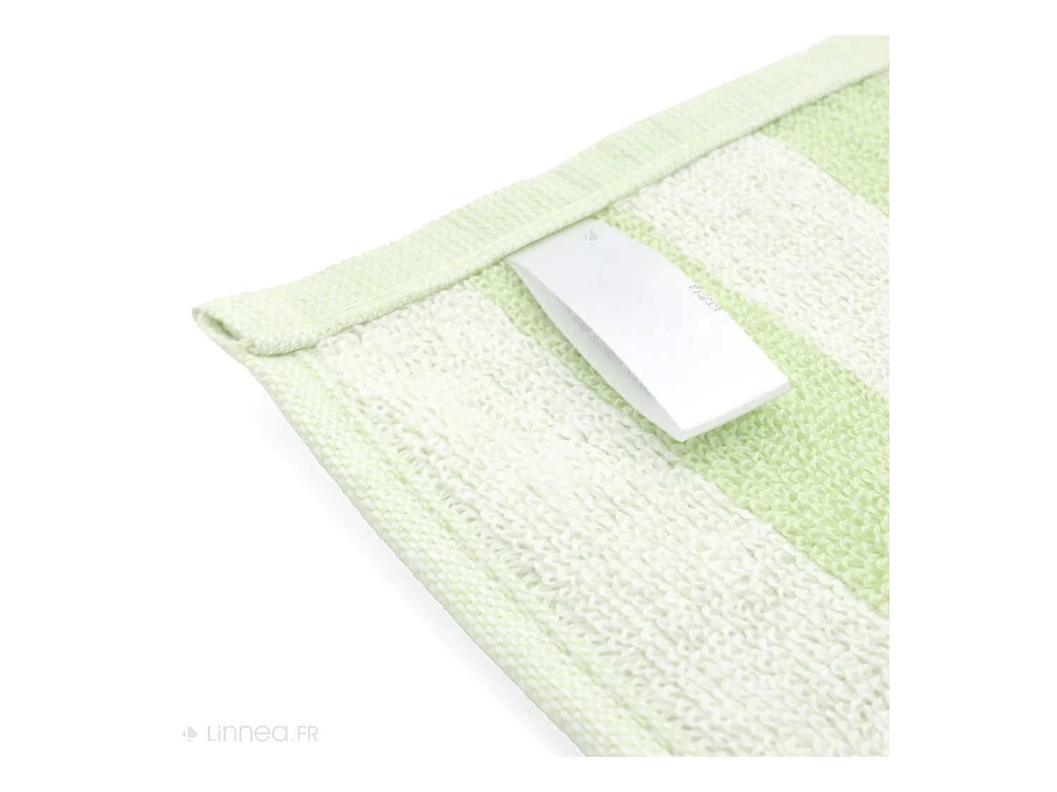 Lot de 2 torchons de cuisine éponge 50x50 cm coton PAT II vert