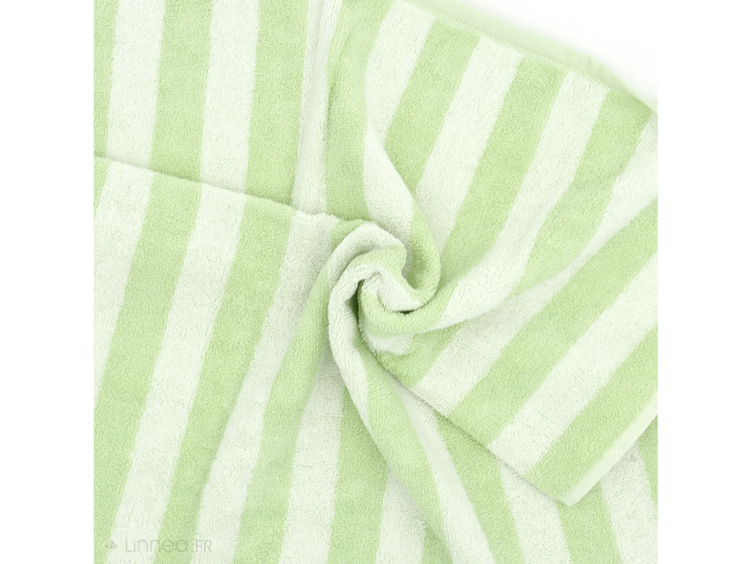 Lot de 2 torchons de cuisine éponge 50x50 cm coton PAT II vert