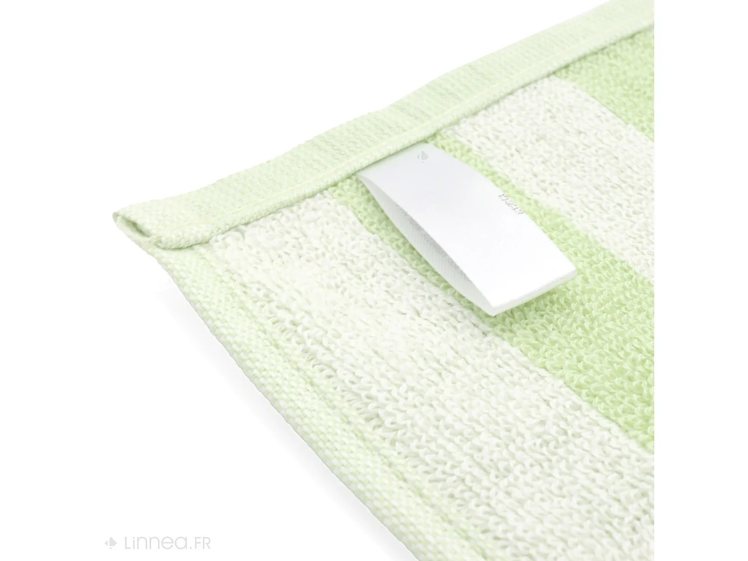 Lot de 2 torchons de cuisine éponge 50x50 cm coton PAT II vert