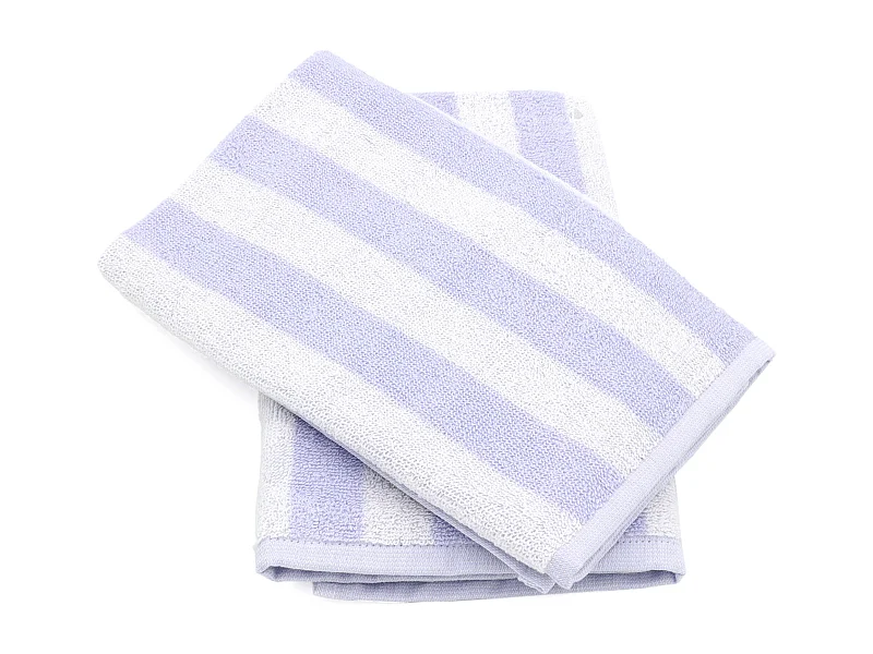 Lot de 2 torchons de cuisine éponge 50x50 cm coton PAT II bleu