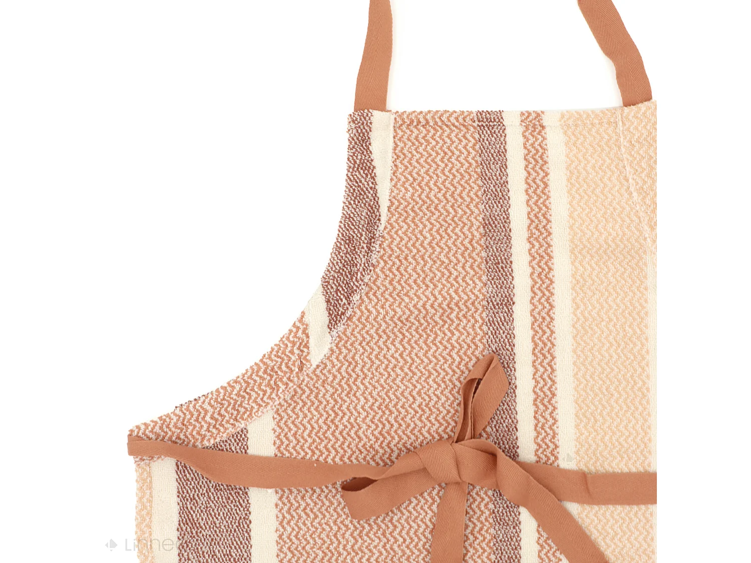 Tablier de cuisine en éponge 60x90 cm coton OTON marron