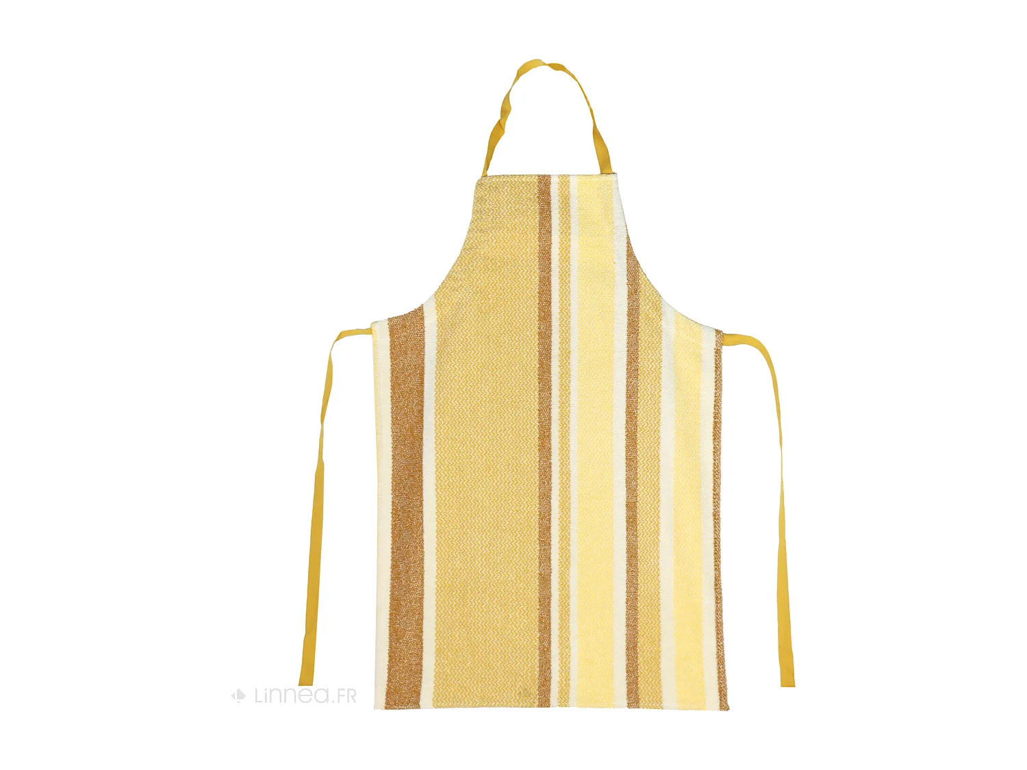 Tablier de cuisine en éponge 60x90 cm coton OTON jaune