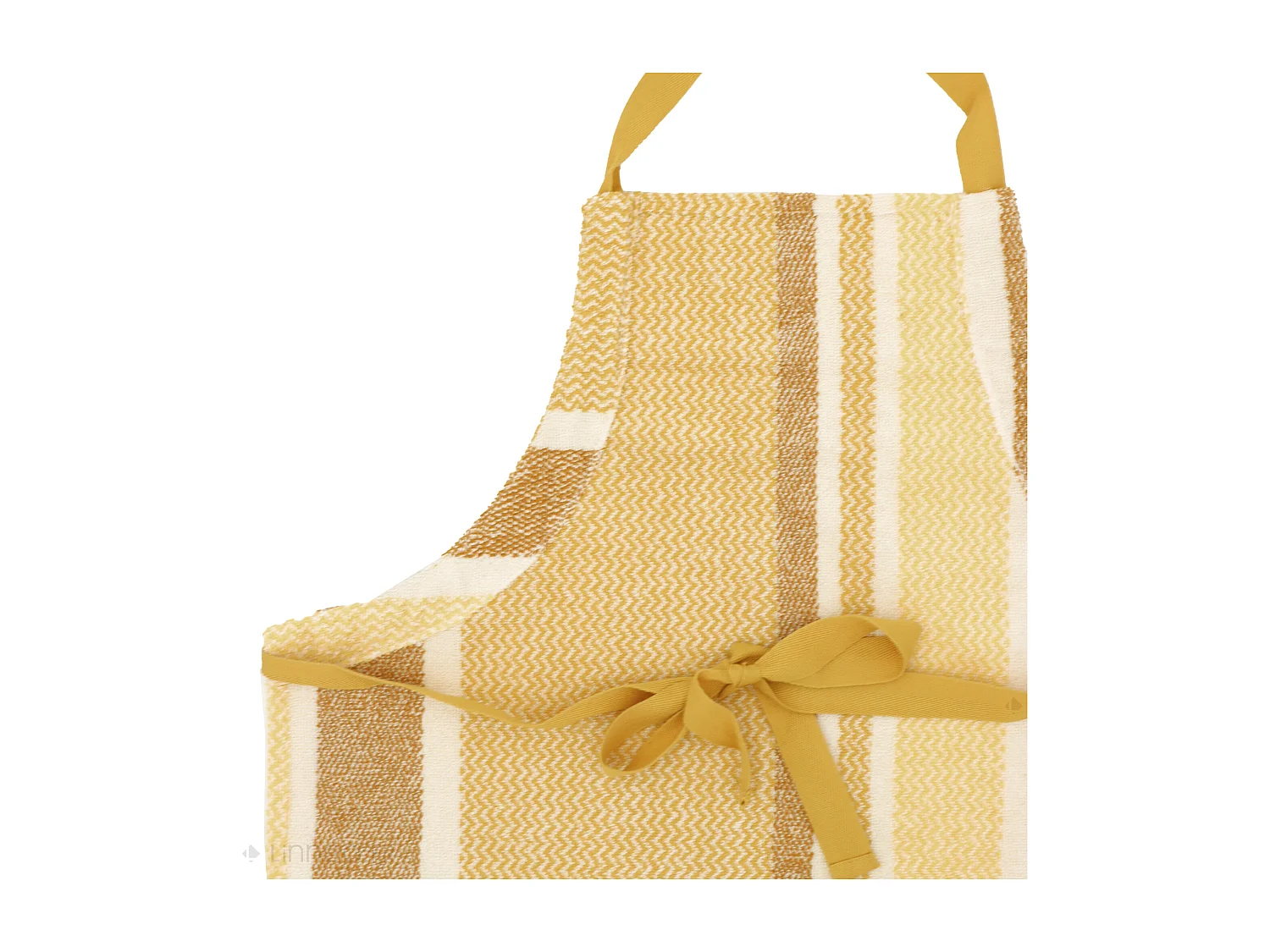 Tablier de cuisine en éponge 60x90 cm coton OTON jaune