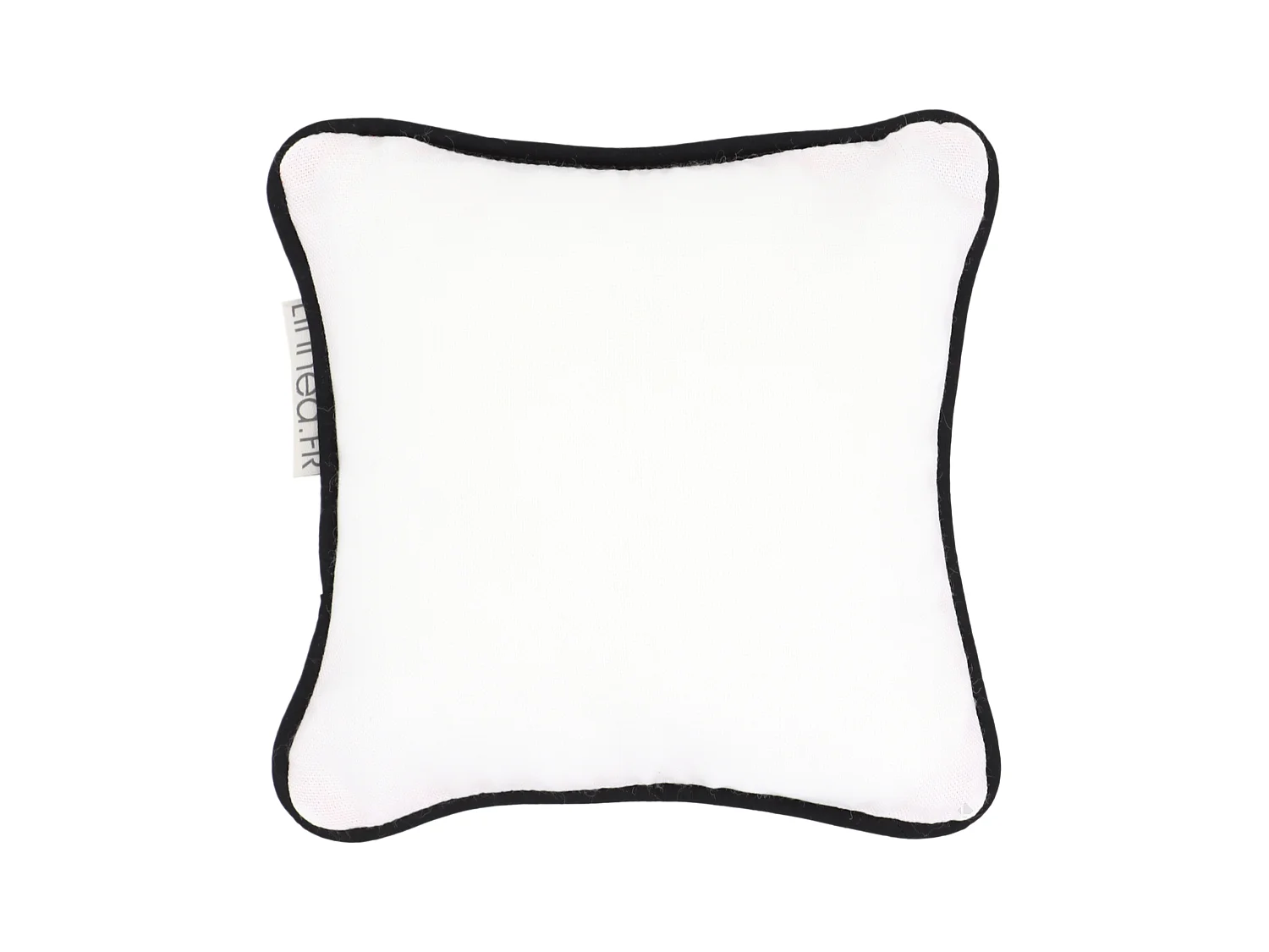Housse de coussin 20x20 cm MONTSEGUR Blanc