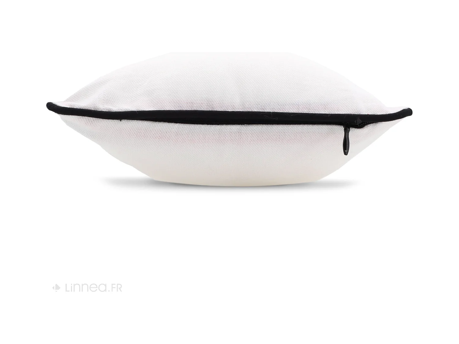 Housse de coussin 20x20 cm MONTSEGUR Blanc