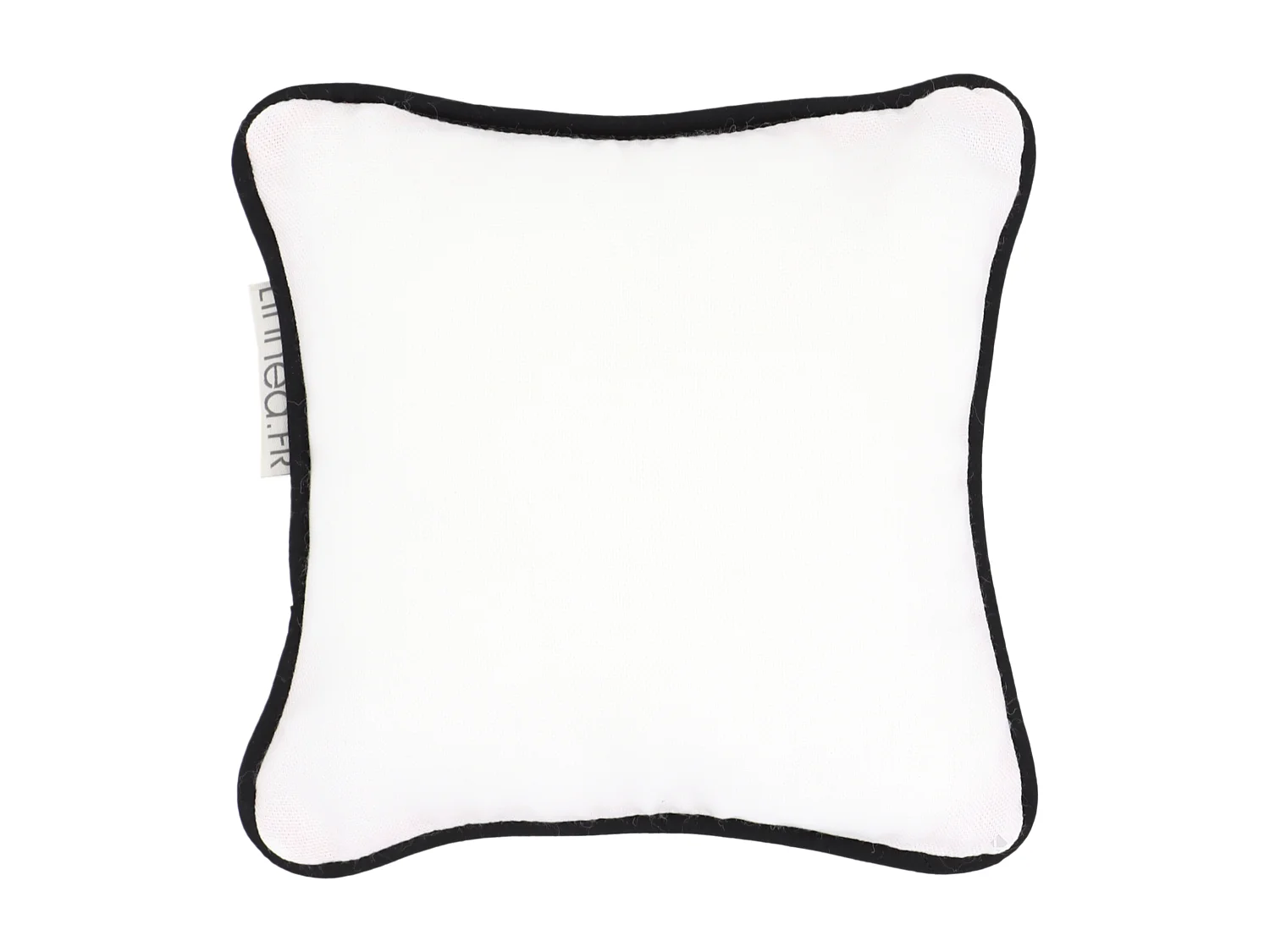 Housse de coussin 20x20 cm MONTSEGUR Blanc