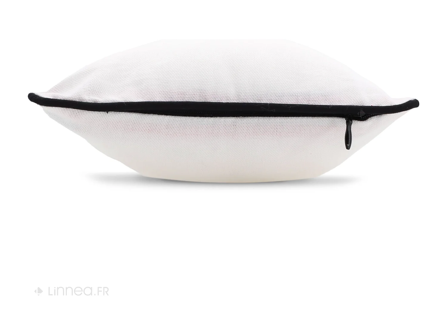 Housse de coussin 20x20 cm MONTSEGUR Blanc