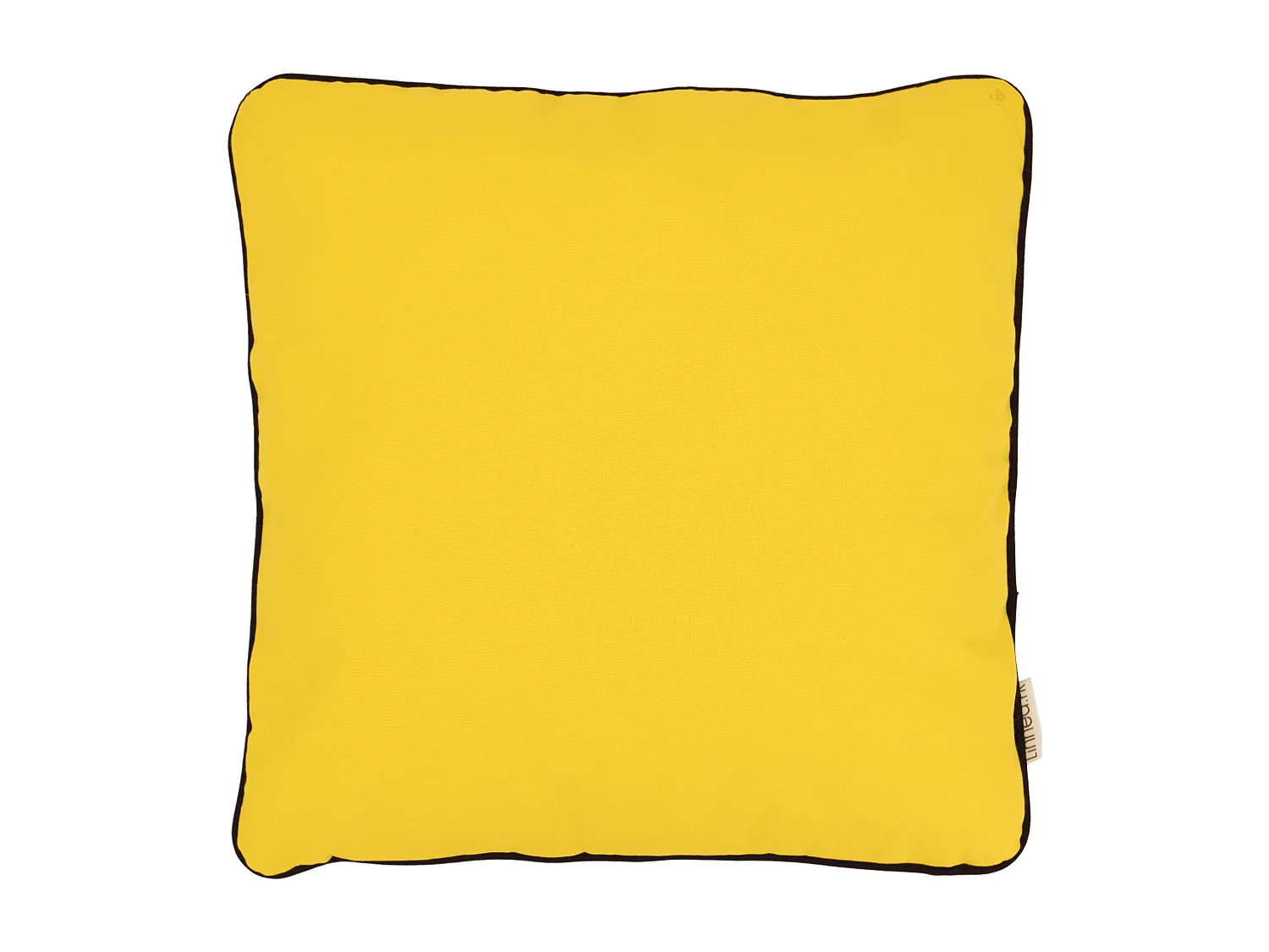 Housse de coussin 55x55 cm MONTSEGUR jaune Curcuma
