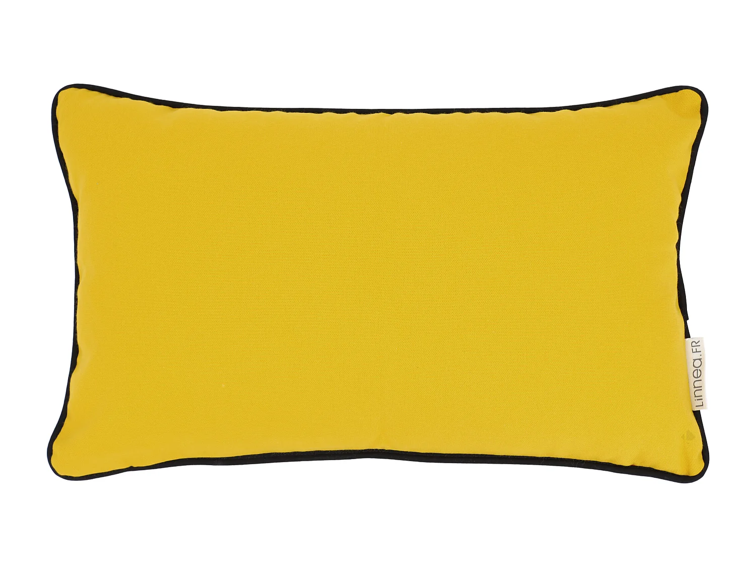 Housse de coussin 30x50 cm MONTSEGUR jaune Curcuma