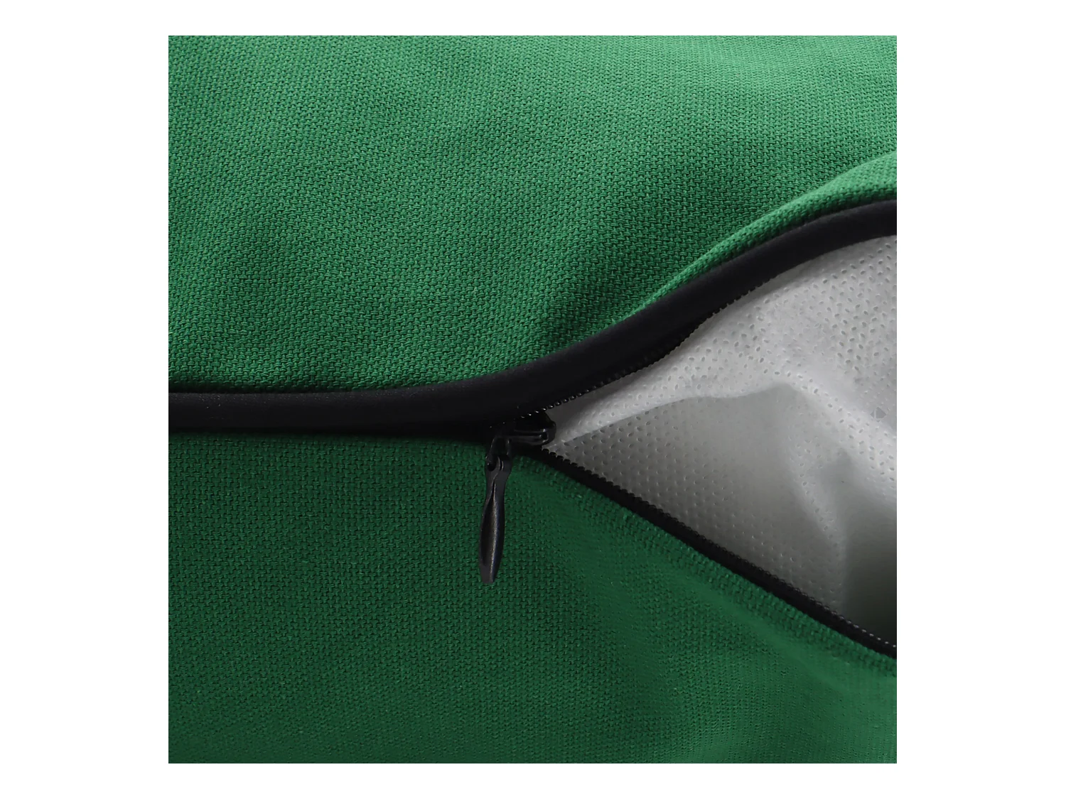 Housse de coussin 20x20 cm MONTSEGUR vert Sapin