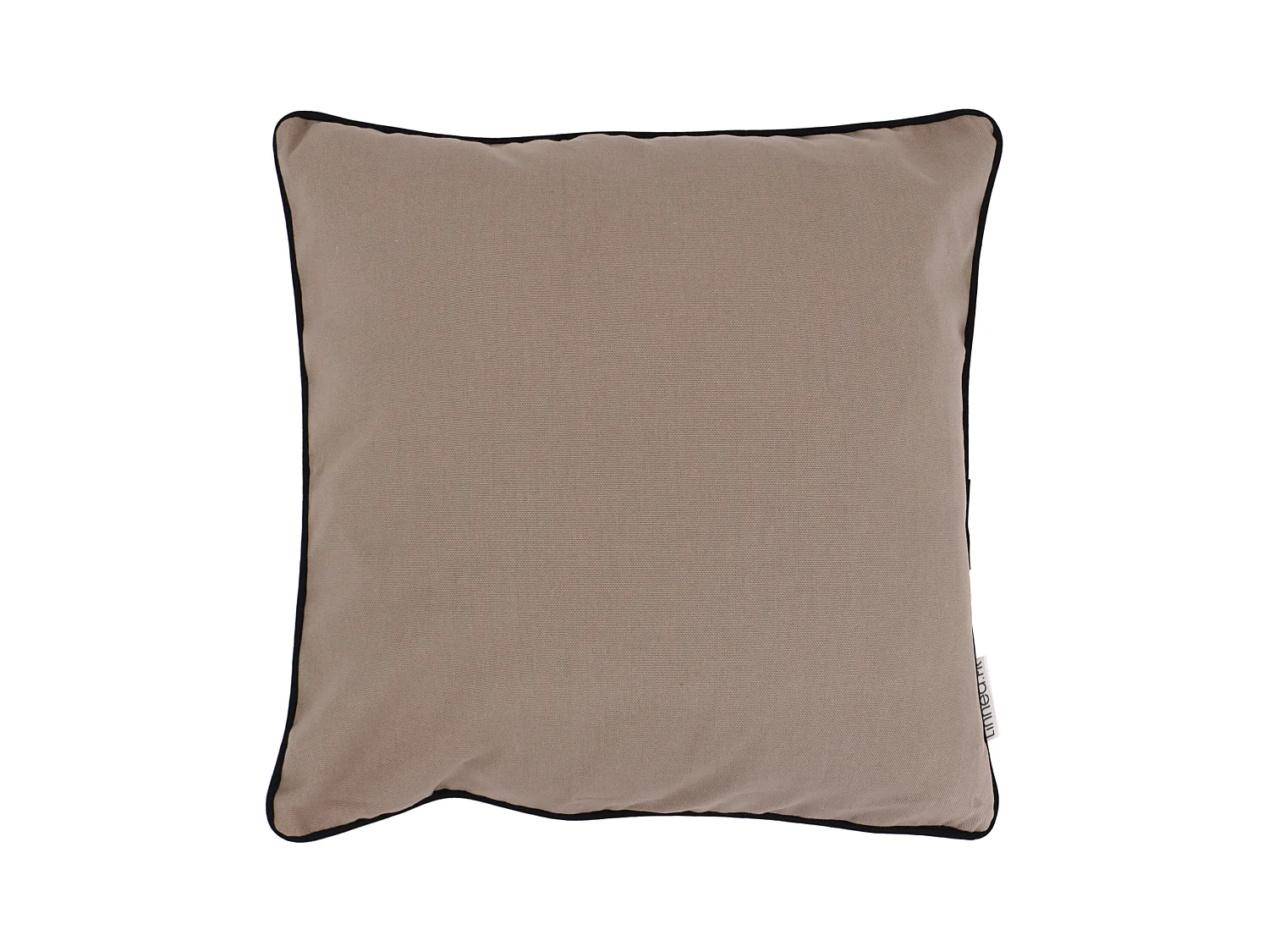 Housse de coussin 55x55 cm MONTSEGUR marron Tourterelle