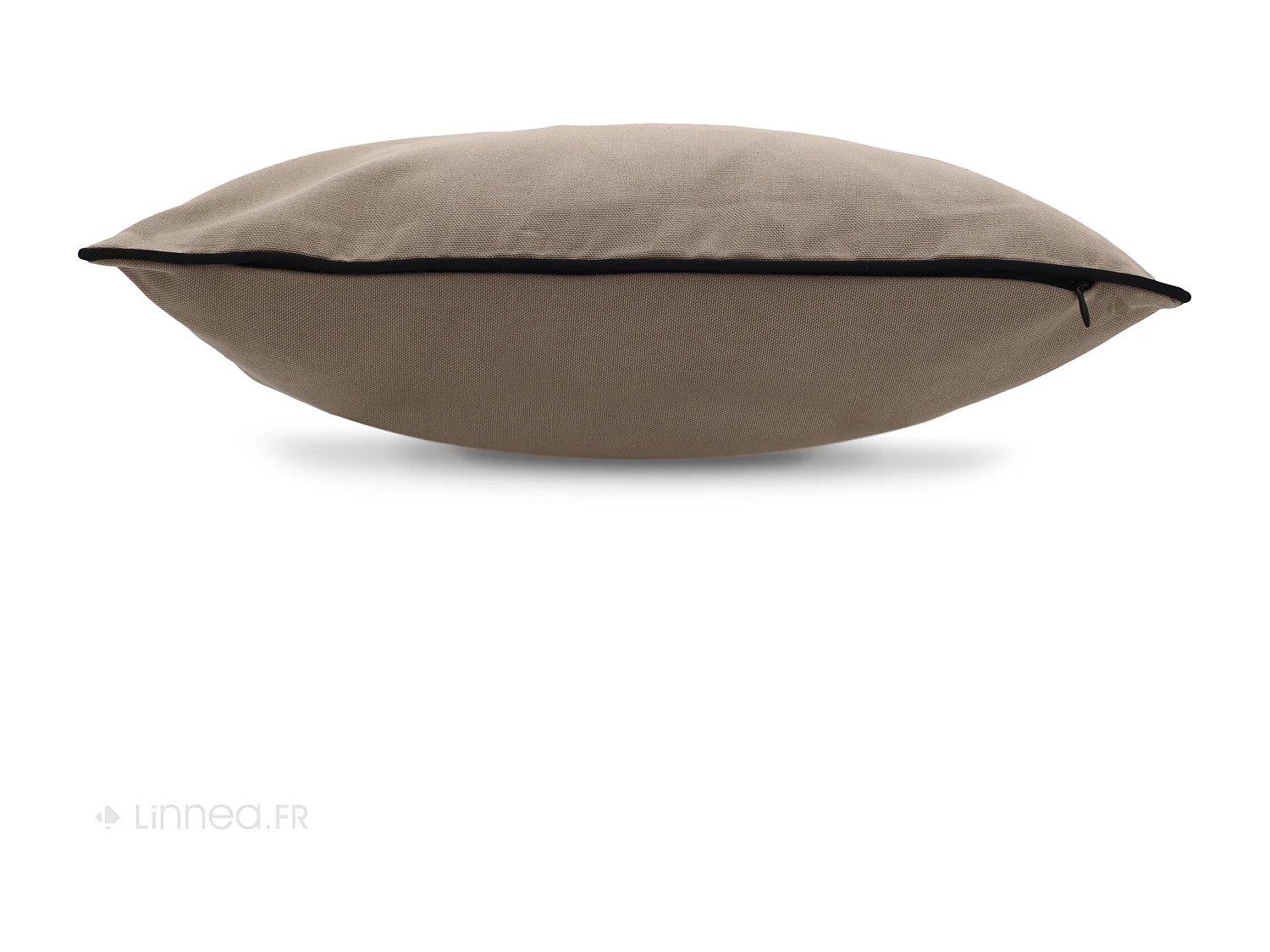 Housse de coussin 55x55 cm MONTSEGUR marron Tourterelle