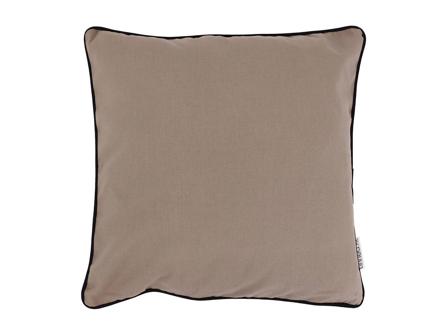 Housse de coussin 55x55 cm MONTSEGUR marron Tourterelle
